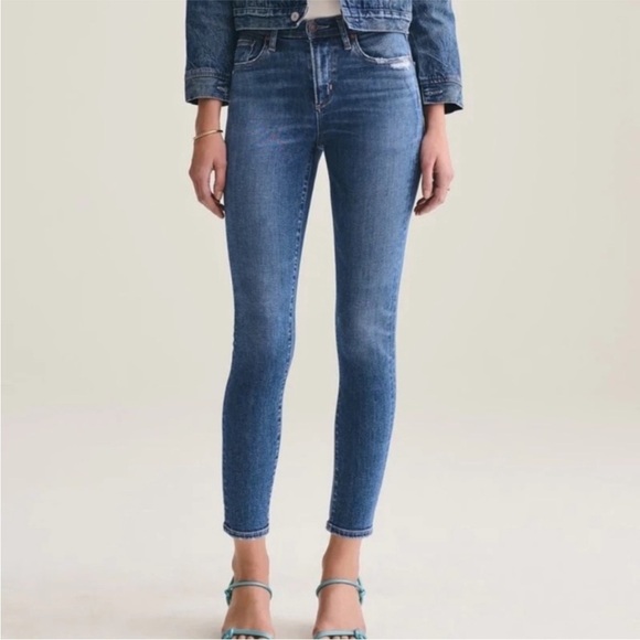 Agolde Sophie Mid Rise Skinny Jeans Size 26 - Picture 1 of 12